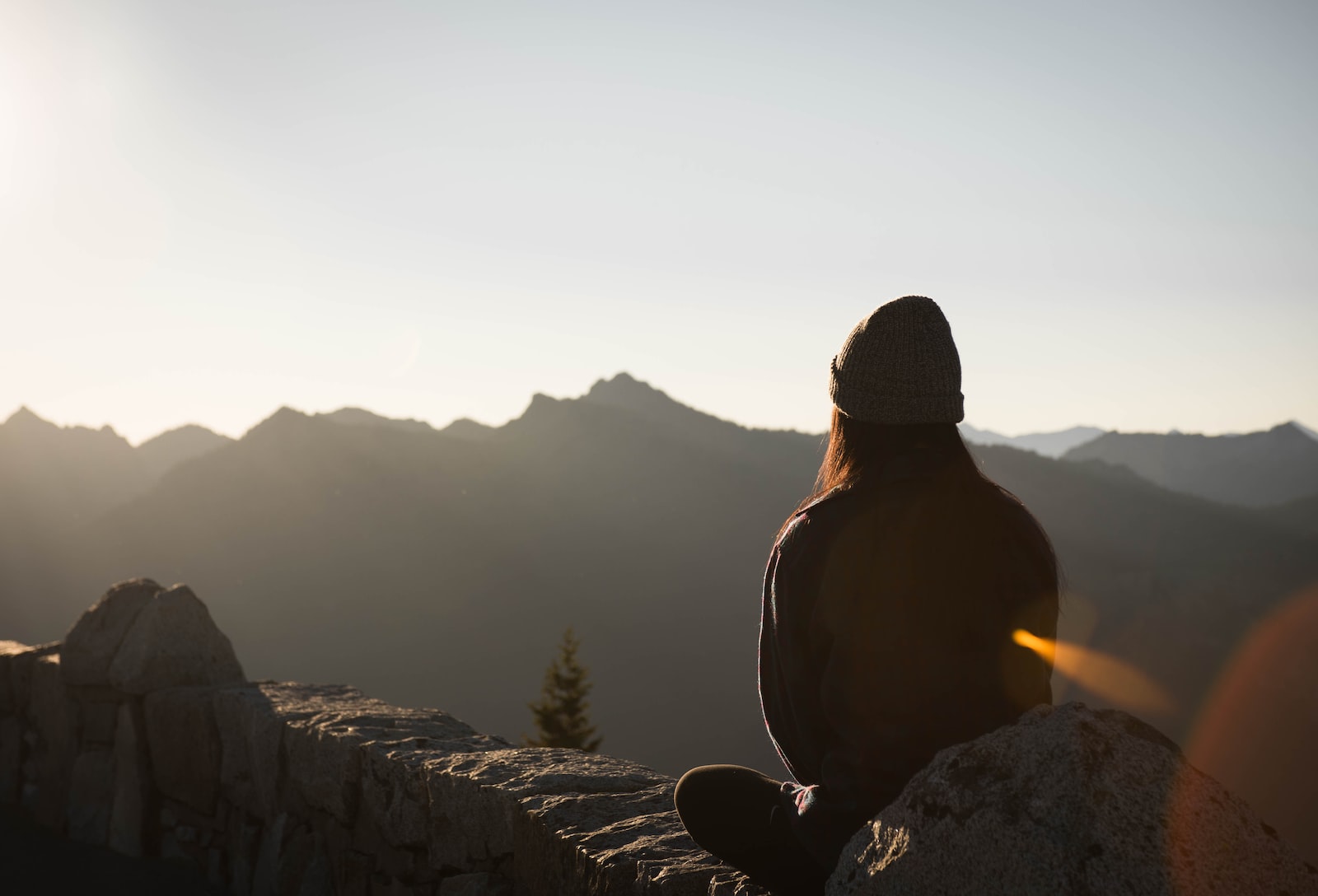 person doing meditation
